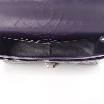 Chanel Distressed Patent 2.55 Reissue Flap 227 Prune 5 of 11
