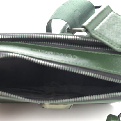 Marc Jacobs Saffiano Small Snapshot Camera Bag Olive Green 5 of 12