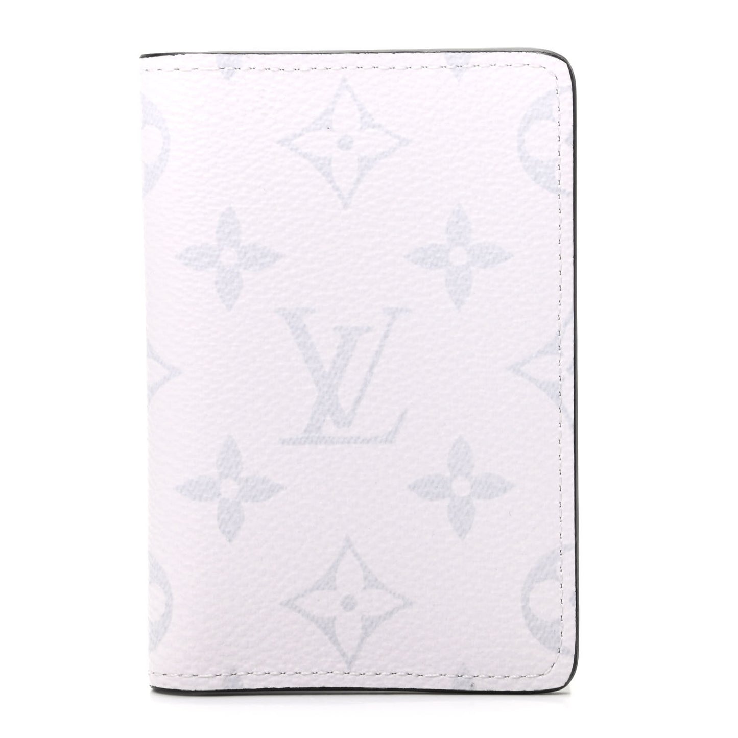 Monogram Pocket Organizer White