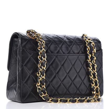 Chanel Lambskin Quilted Small Single Flap Black 3 of 10