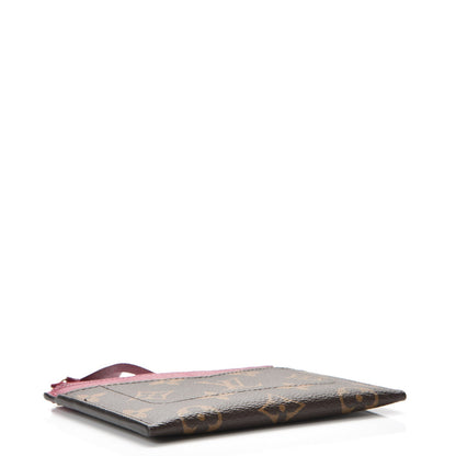 Louis Vuitton Monogram Zipped Card Holder Fuchsia 4 of 8