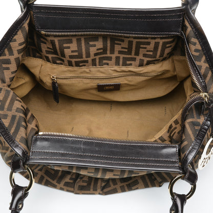 Fendi Zucca Large Chef Shopper Tote Tobacco 5 of 9