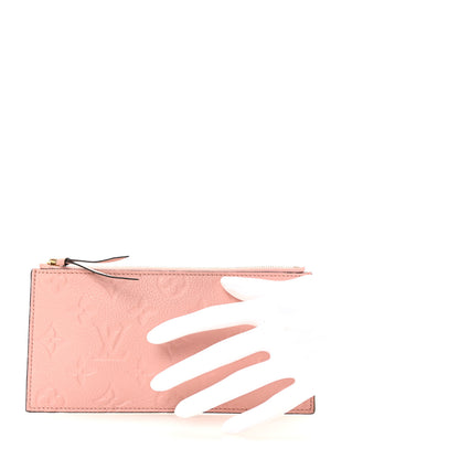 Louis Vuitton Empreinte Felicie Chain Wallet Zippered Insert Rose Poudre 2 of 6