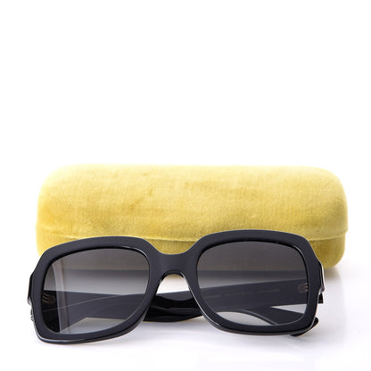 Gucci Oversize Square GG 0036S Sunglasses Black 8 of 8