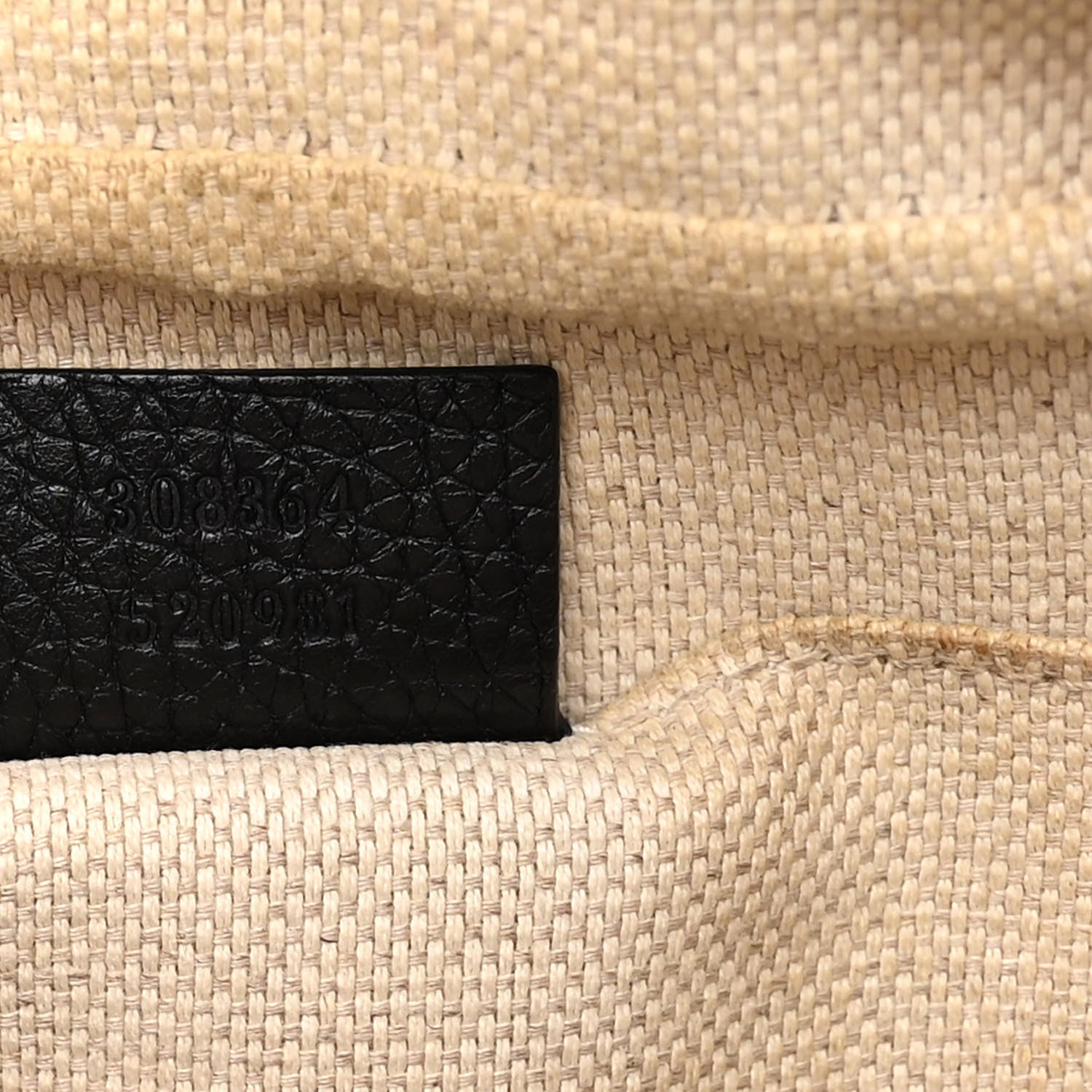 Gucci Pebbled Calfskin Small Soho Disco Bag Black 7 of 11