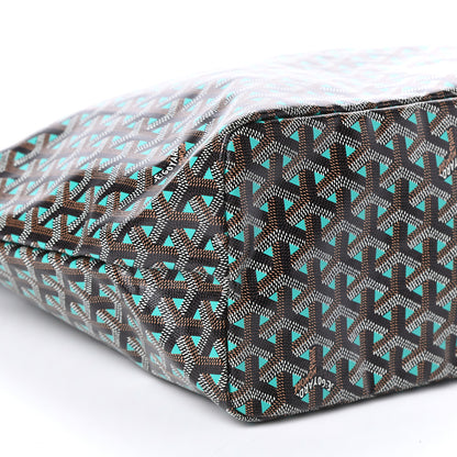 Goyard Goyardine Saint Louis Claire Voie PM Black Blue 8 of 9