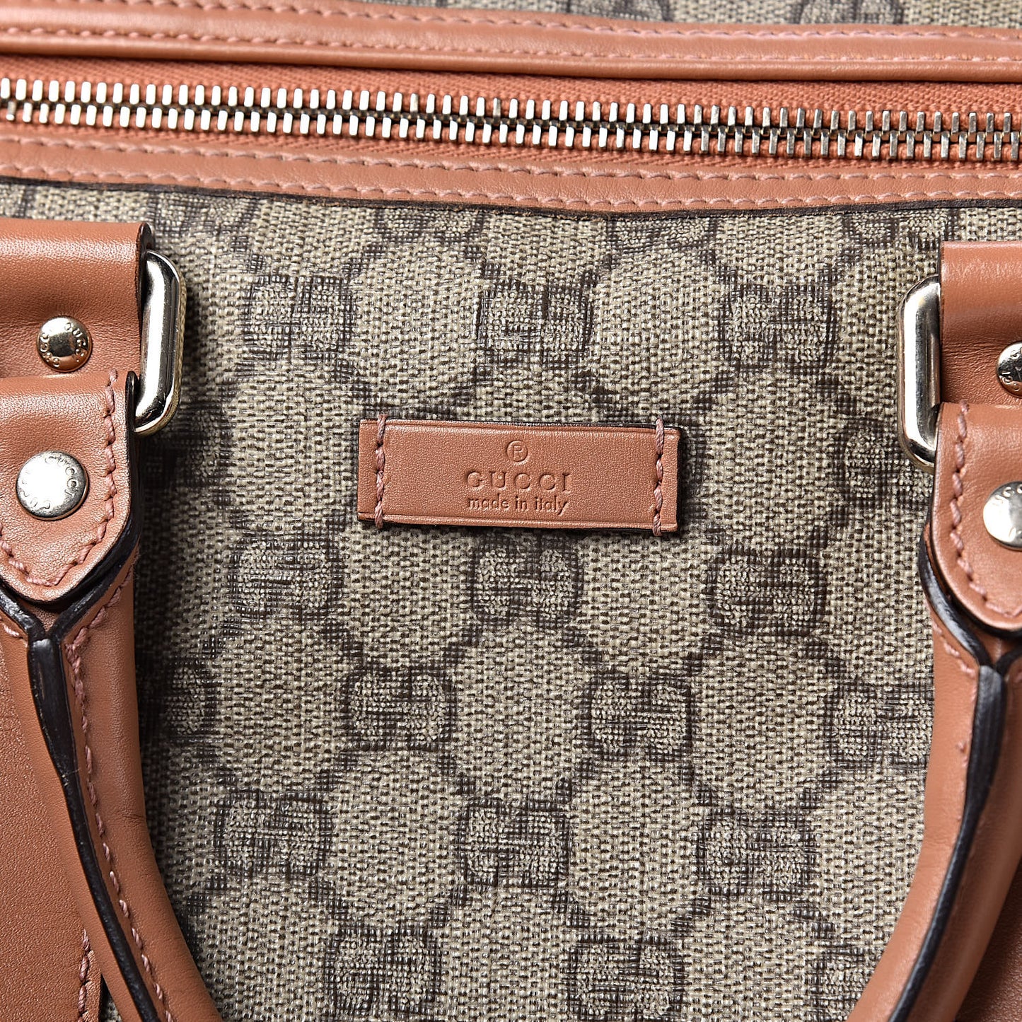 GG Plus Monogram Medium Joy Boston Rose Beige