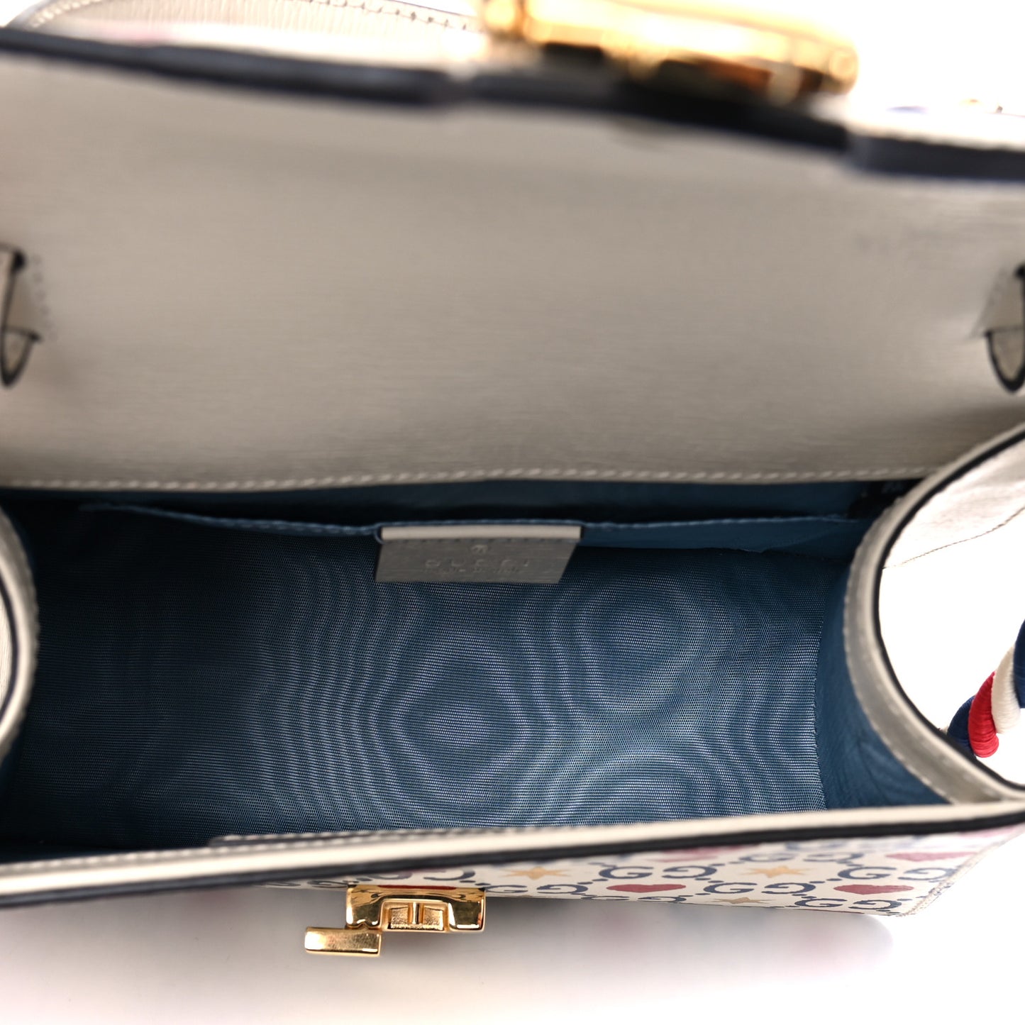 Calfskin Valentine's Day Exclusive Mini Sylvie Top Handle Bag Ivory