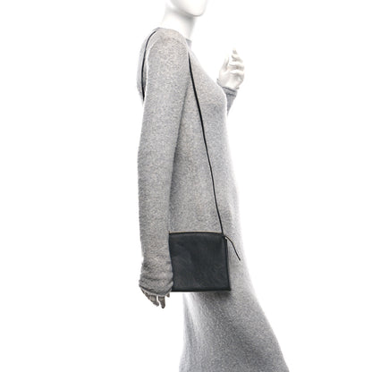 The Row Matte Grained Calfskin Mini Nu Twin Bag Black 2 of 11