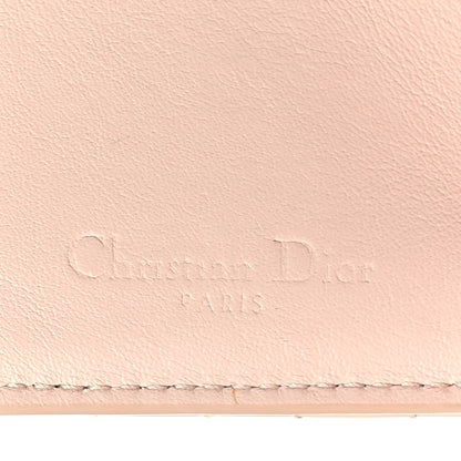 Christian Dior Patent Cannage Lady Dior Eden Wallet  Beige 6 of 7