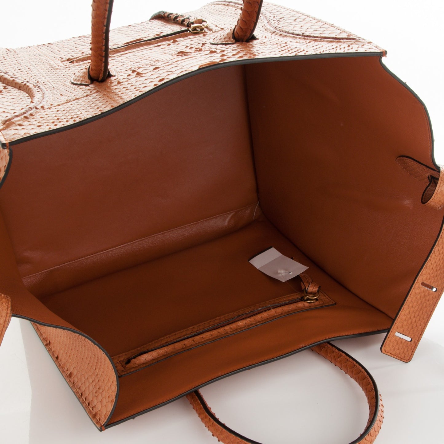 Python Medium Phantom Luggage Light Copper
