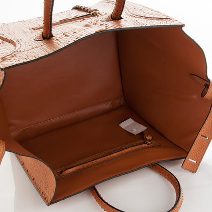 Celine Python Medium Phantom Luggage Light Copper 4 of 8
