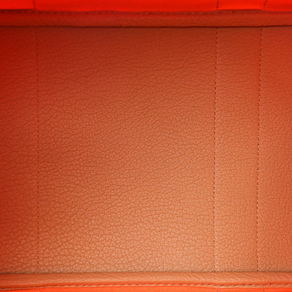 Hermes Toile Militaire Vache Country Garden Party 36 MM Orange Chai 5 of 10