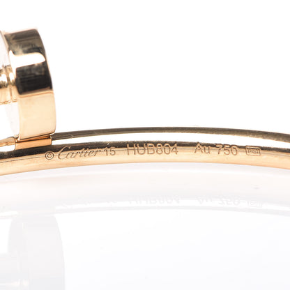 Cartier 18K Yellow Gold Small Juste Un Clou Bracelet 15 4 of 5