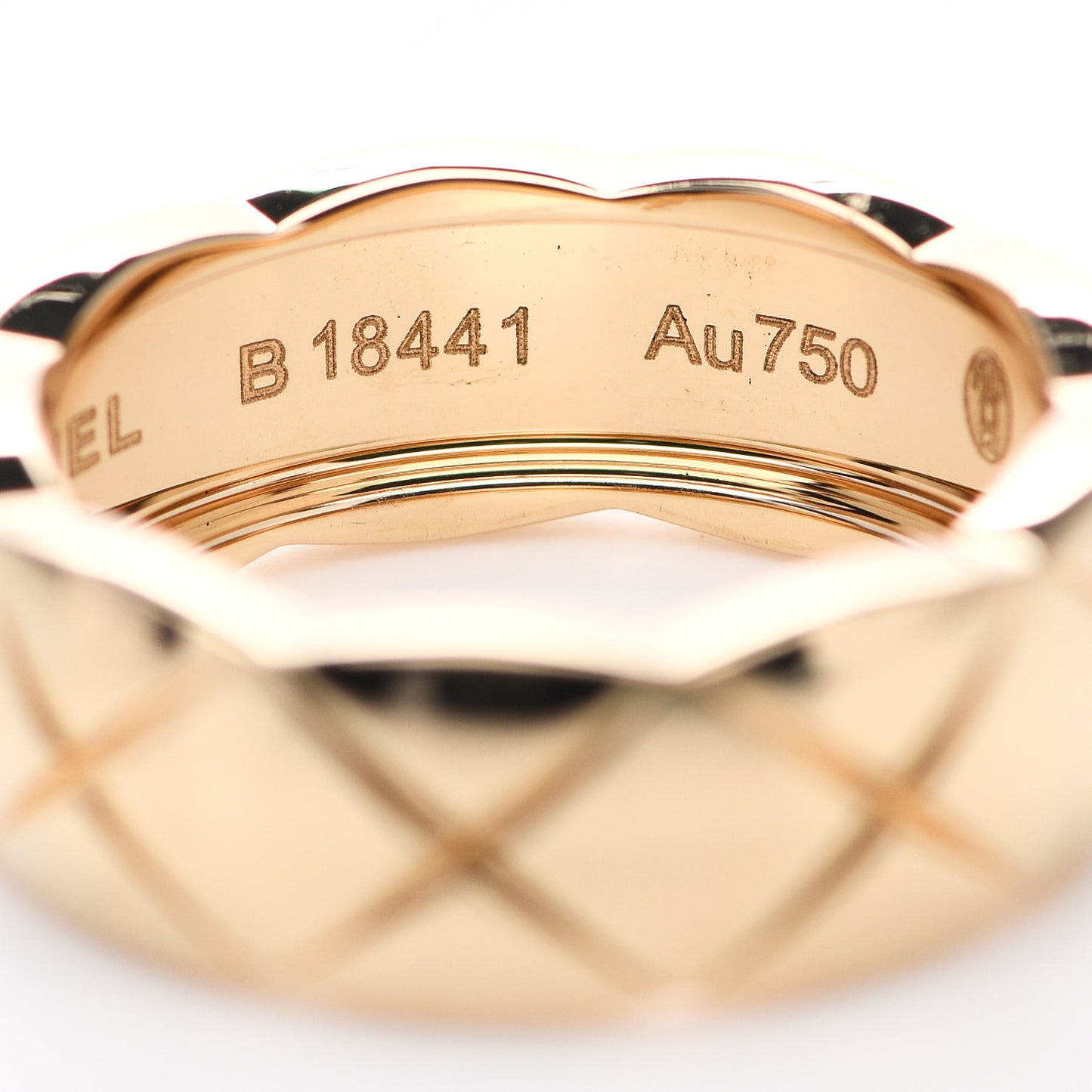 18K Yellow Gold Small Coco Crush Ring 49 4.75