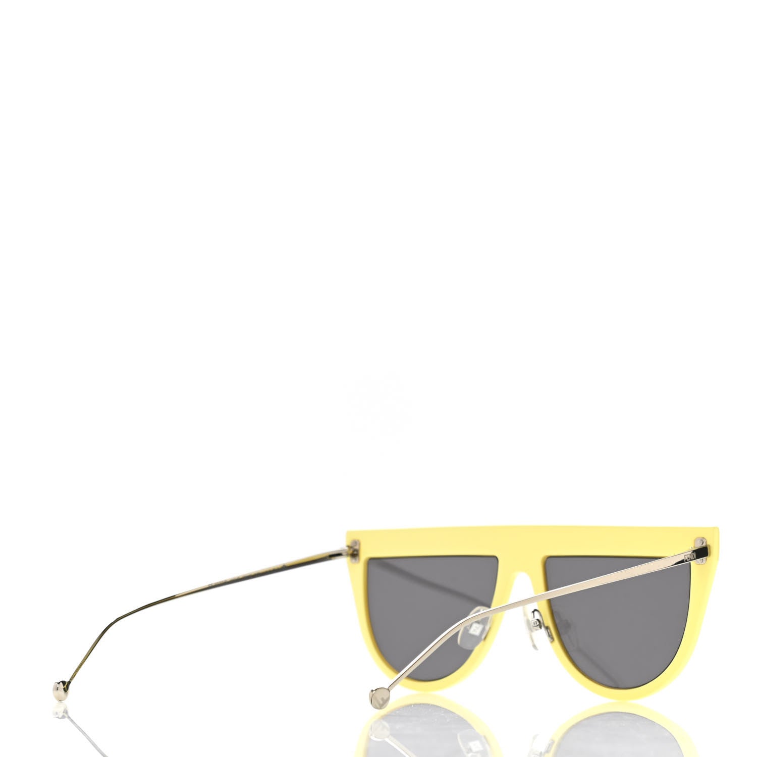 Fendi Defender D-Frame Sunglasses FF 0372/S Yellow 4 of 7