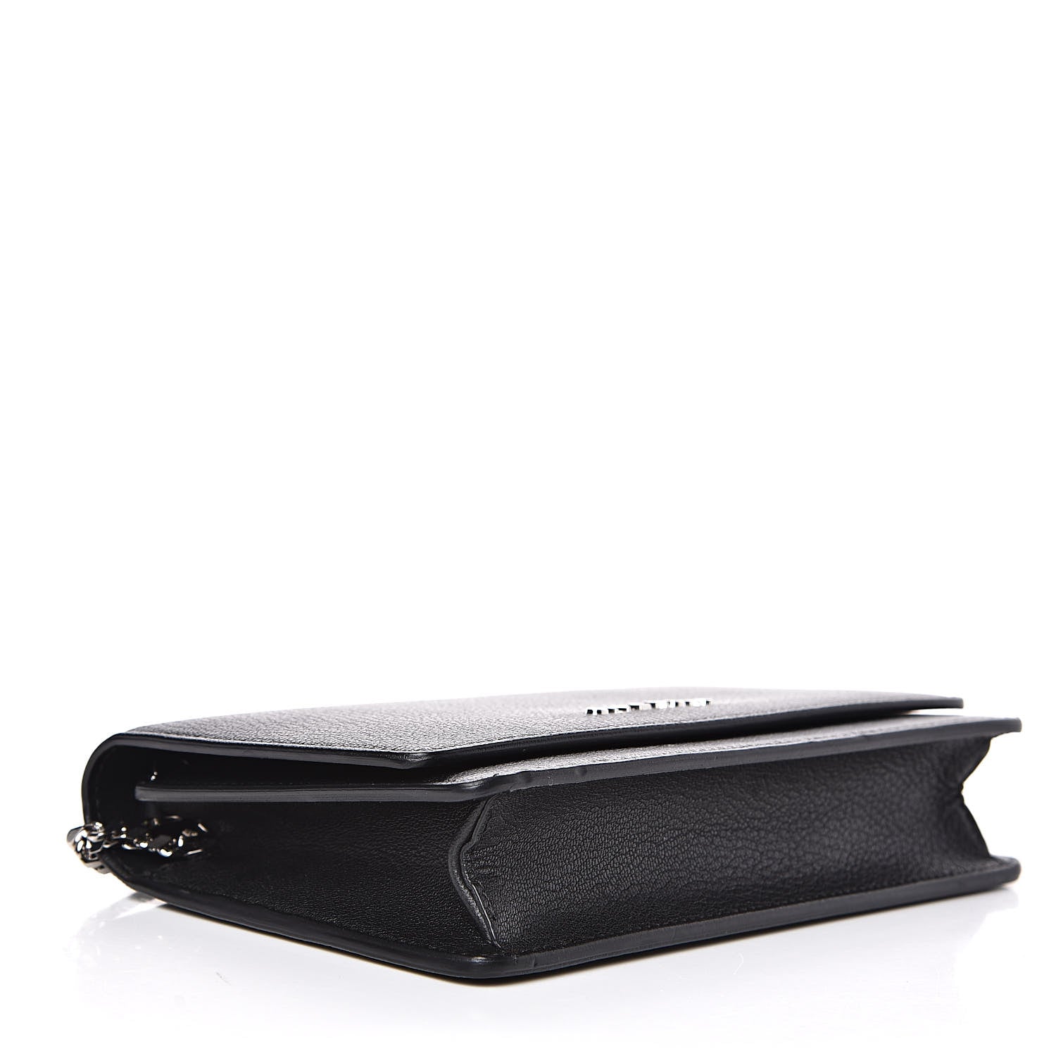 Givenchy Sugar Goatskin Pandora Chain Wallet Black 4 of 10