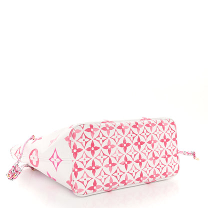 Louis Vuitton Monogram Giant By The Pool 2.0 Neverfull MM Rose 4 of 9