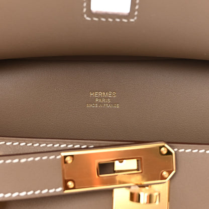 Hermes Swift Mini Jypsiere Etoupe 6 of 9