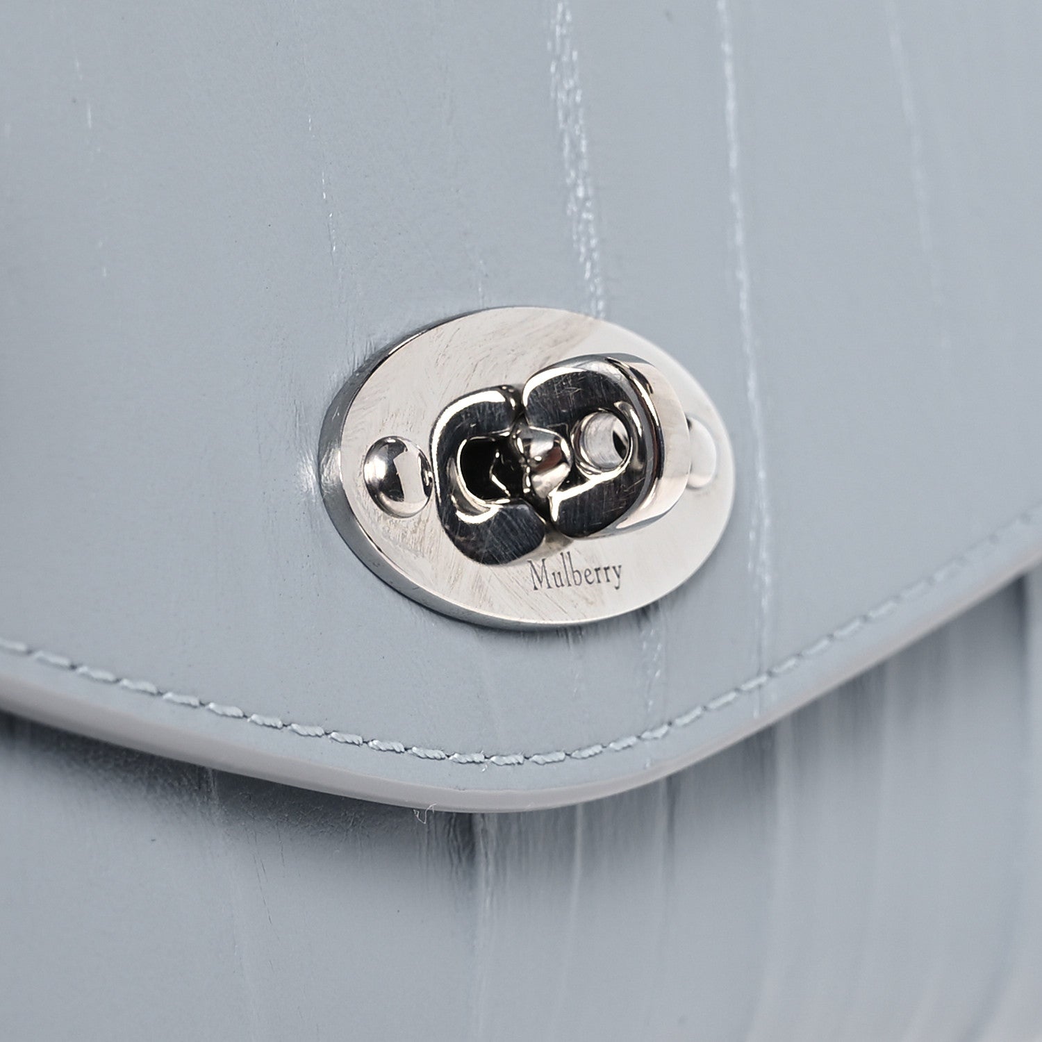 Mulberry Crinkled Calfskin Medium Darley Wallet Cloud 5 of 11