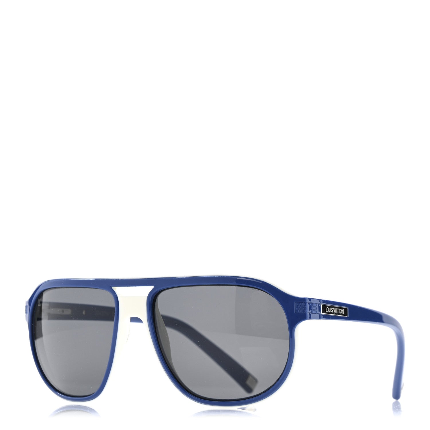 Louis Vuitton Audace Sunglasses Blue White Z0437W 1 of 8