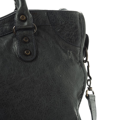 Balenciaga Agneau Classic Hardware City Anthracite 10 of 14