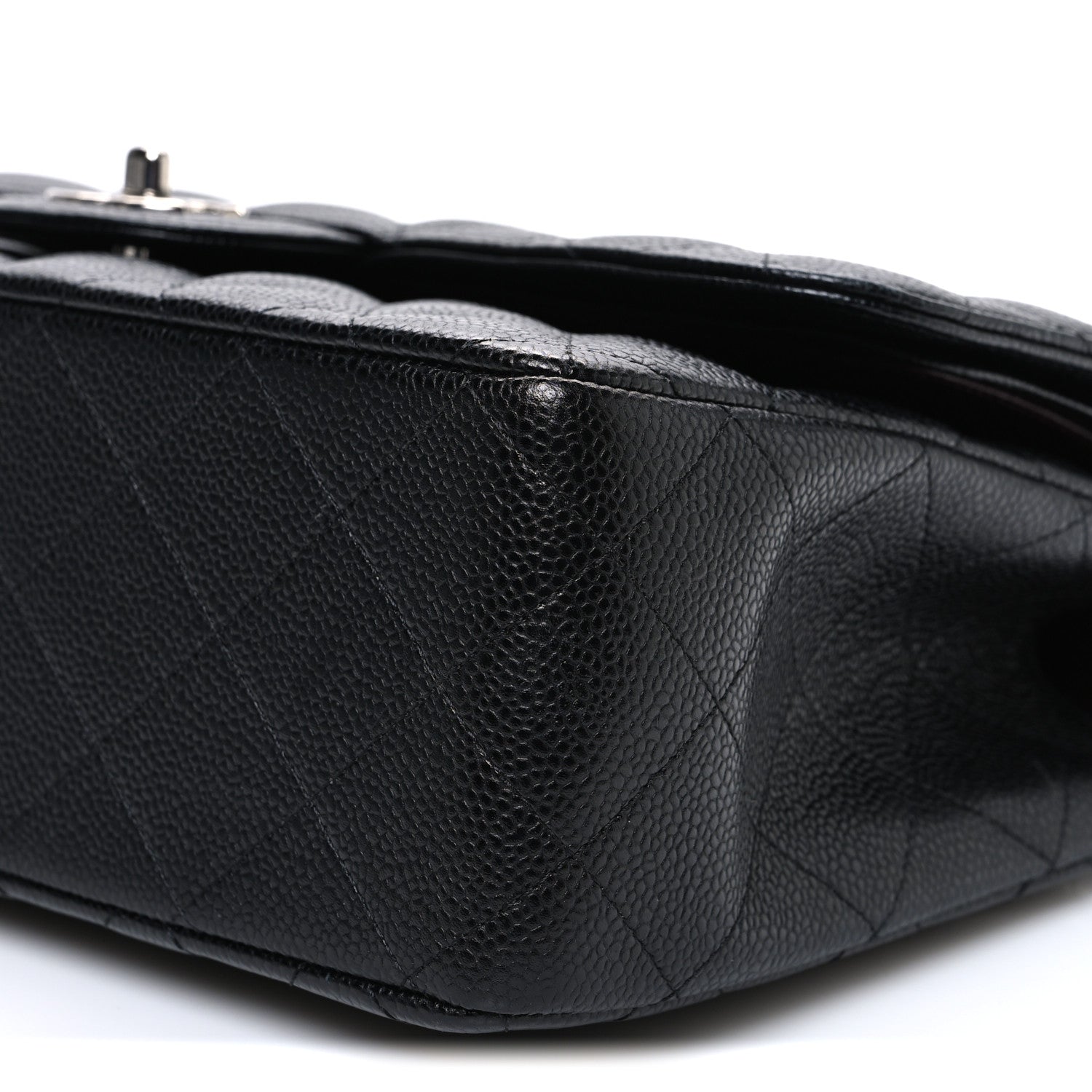 Chanel Caviar Quilted Jumbo Double Flap Black 10 of 10