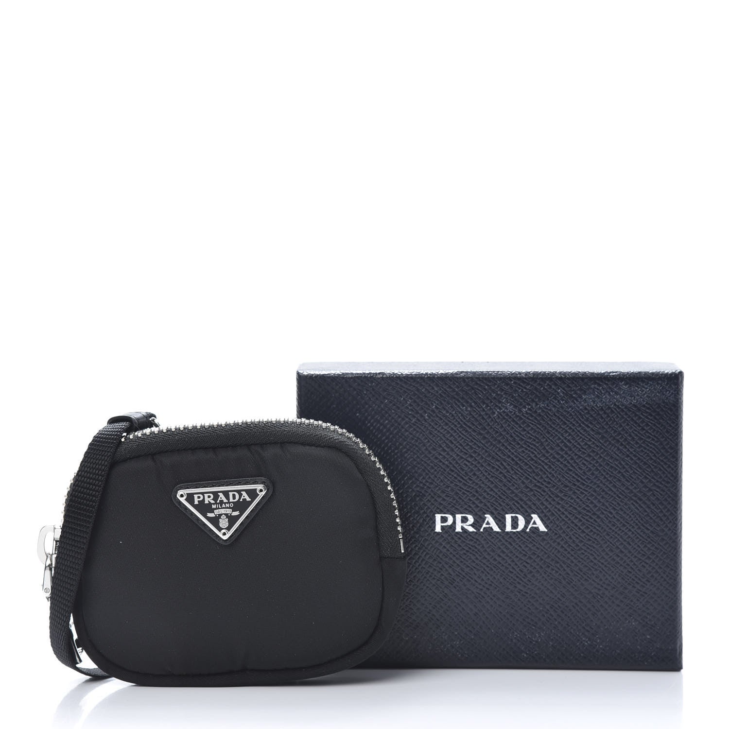 Prada Trick Tessuto Nylon Cargo Pouch Black 11 of 11