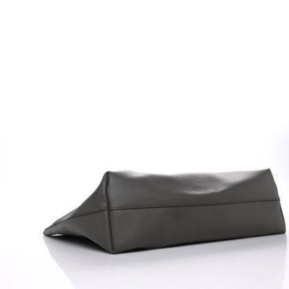 Saint Laurent Calfskin Large Shopping Tote Fog 4 of 14