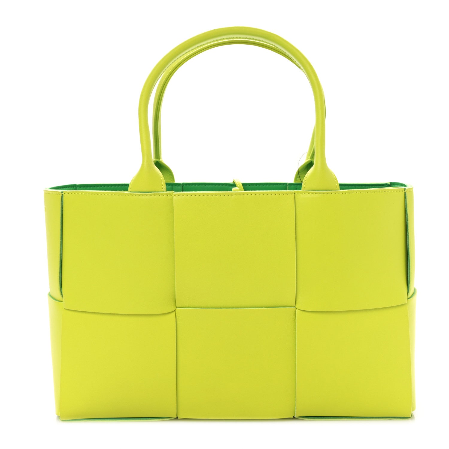 Bottega Veneta Nappa Maxi Intrecciato Small Arco Tote Acid 3 of 9