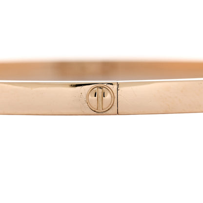 Cartier 18K Yellow Gold 6 Diamond Small LOVE Bracelet 19 4 of 7