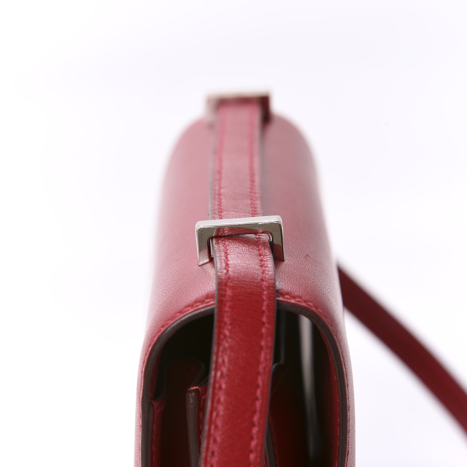 Hermes Tadelakt Constance 18 Rouge Vif 11 of 22