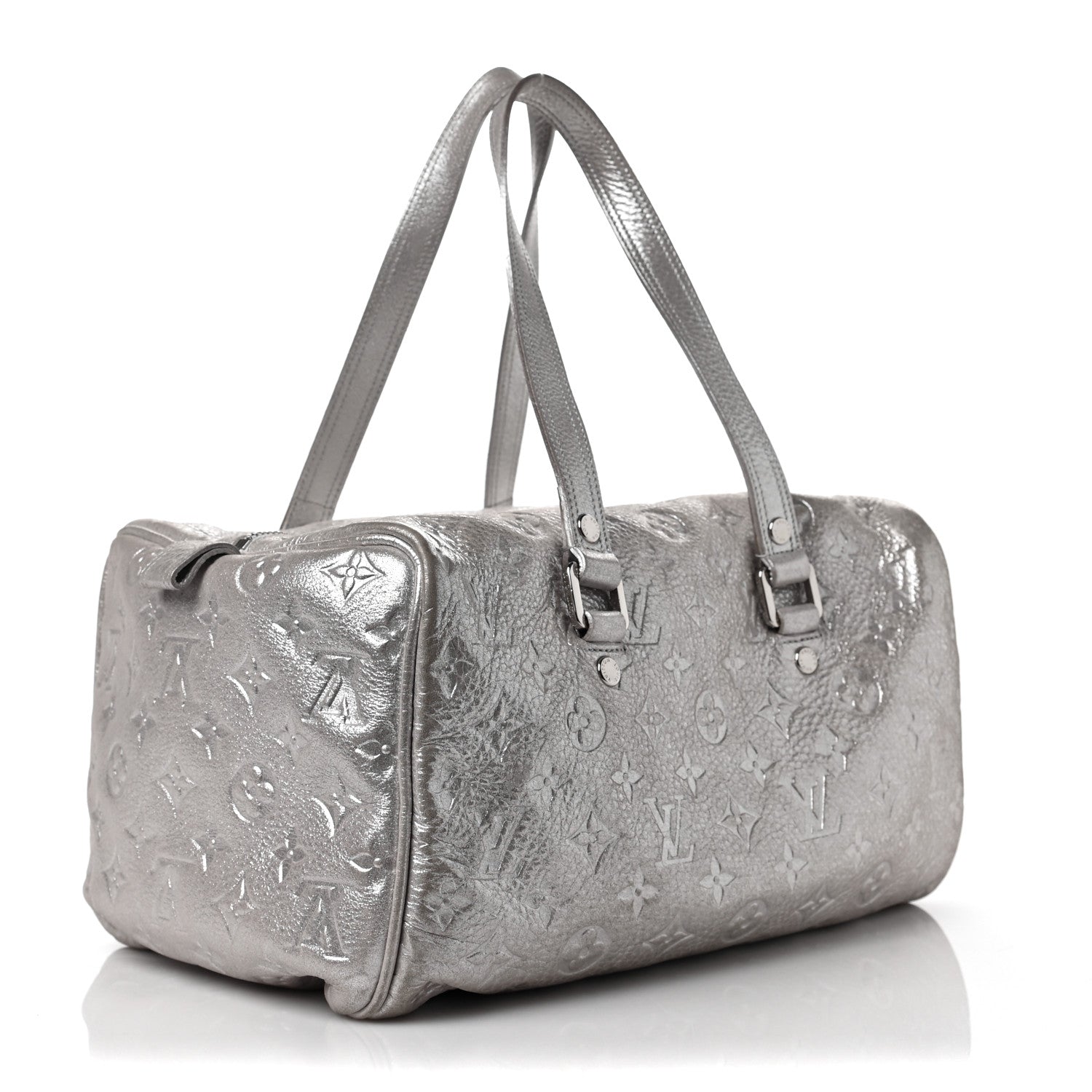 Louis Vuitton Monogram Shimmer Comete Silver 3 of 8