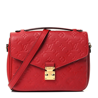Louis Vuitton Empreinte Pochette Metis Cherry 1 of 8