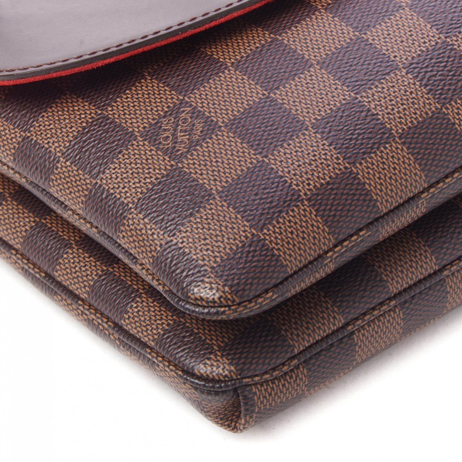 Louis Vuitton Damier Ebene Twice Cherry 5 of 7