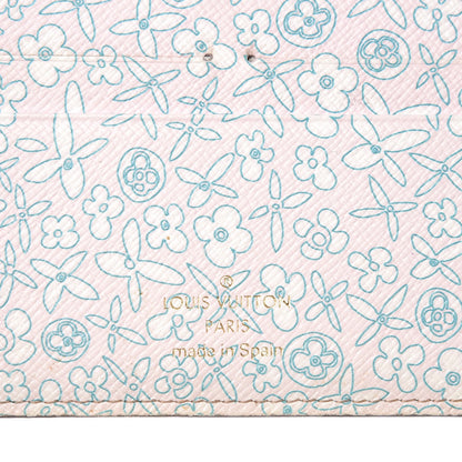 Louis Vuitton Monogram Fleuri Insolite Wallet Rose 6 of 9