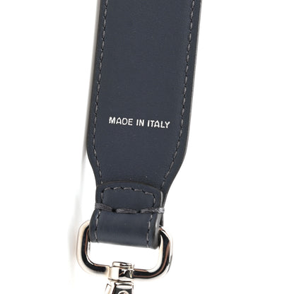 Fendi Calfskin Adjustable Strap You Navy 3 of 8