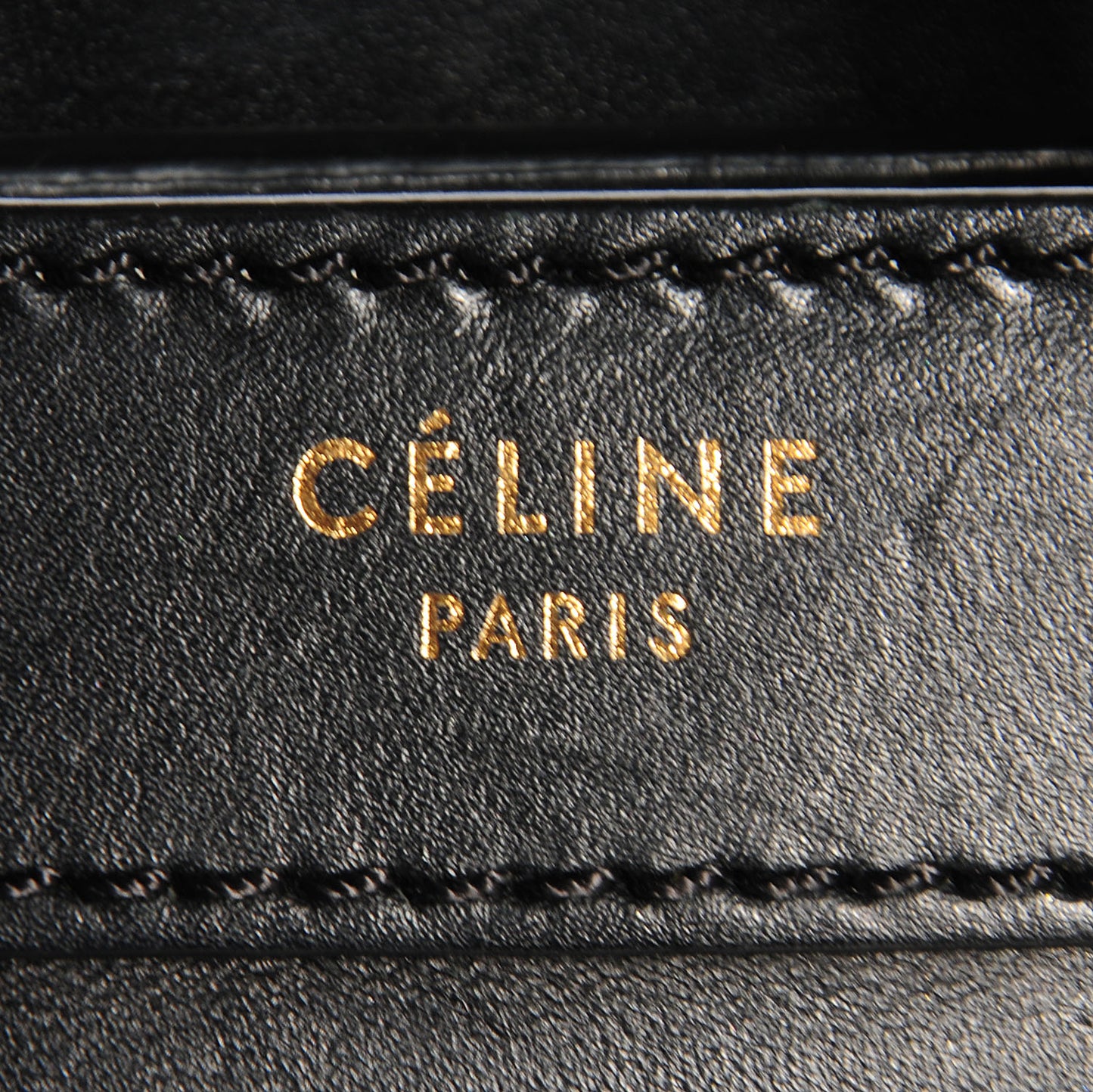Smooth Calfskin Nano Luggage Black