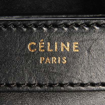 Celine Smooth Calfskin Nano Luggage Black 8 of 11