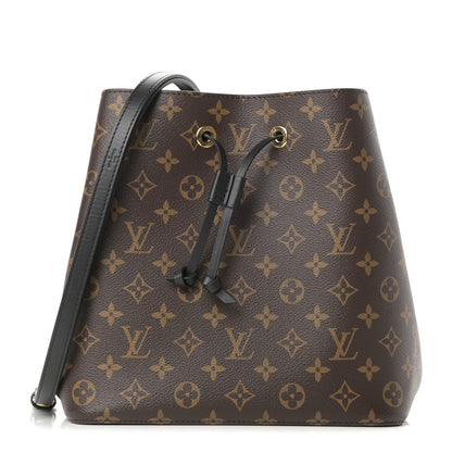 Louis Vuitton Monogram Neonoe MM Black 1 of 10