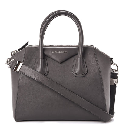 Givenchy Sugar Goatskin Small Antigona Dark Grey 1 of 7