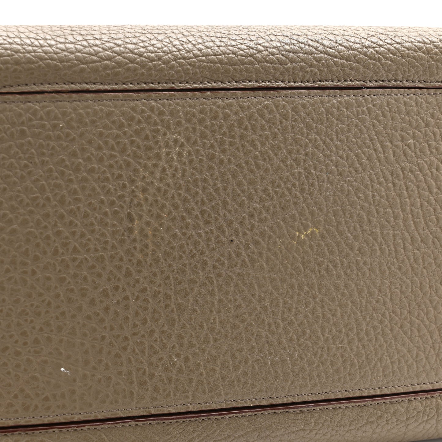 Bullhide Calfskin Small Ring Bag Souris