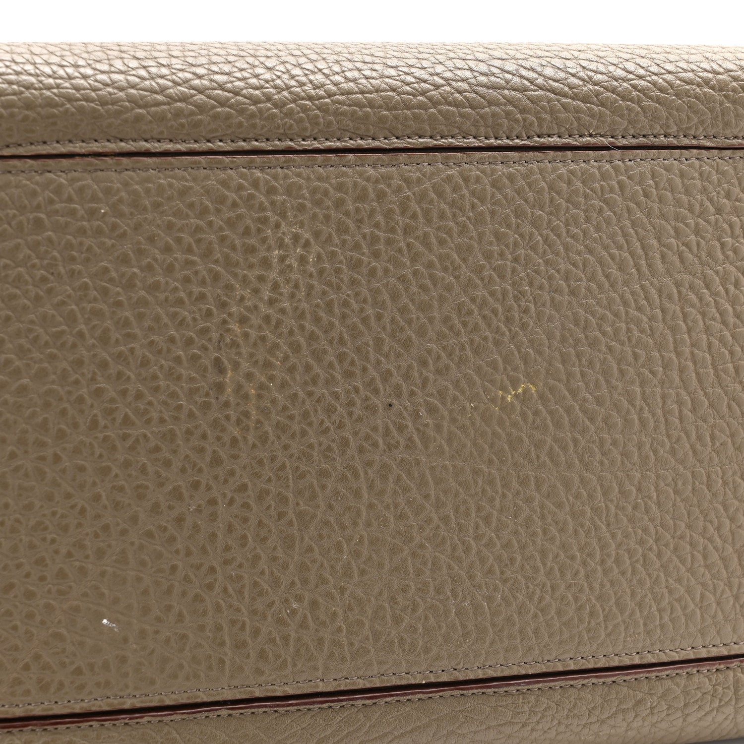 Celine Bullhide Calfskin Small Ring Bag Souris 13 of 17