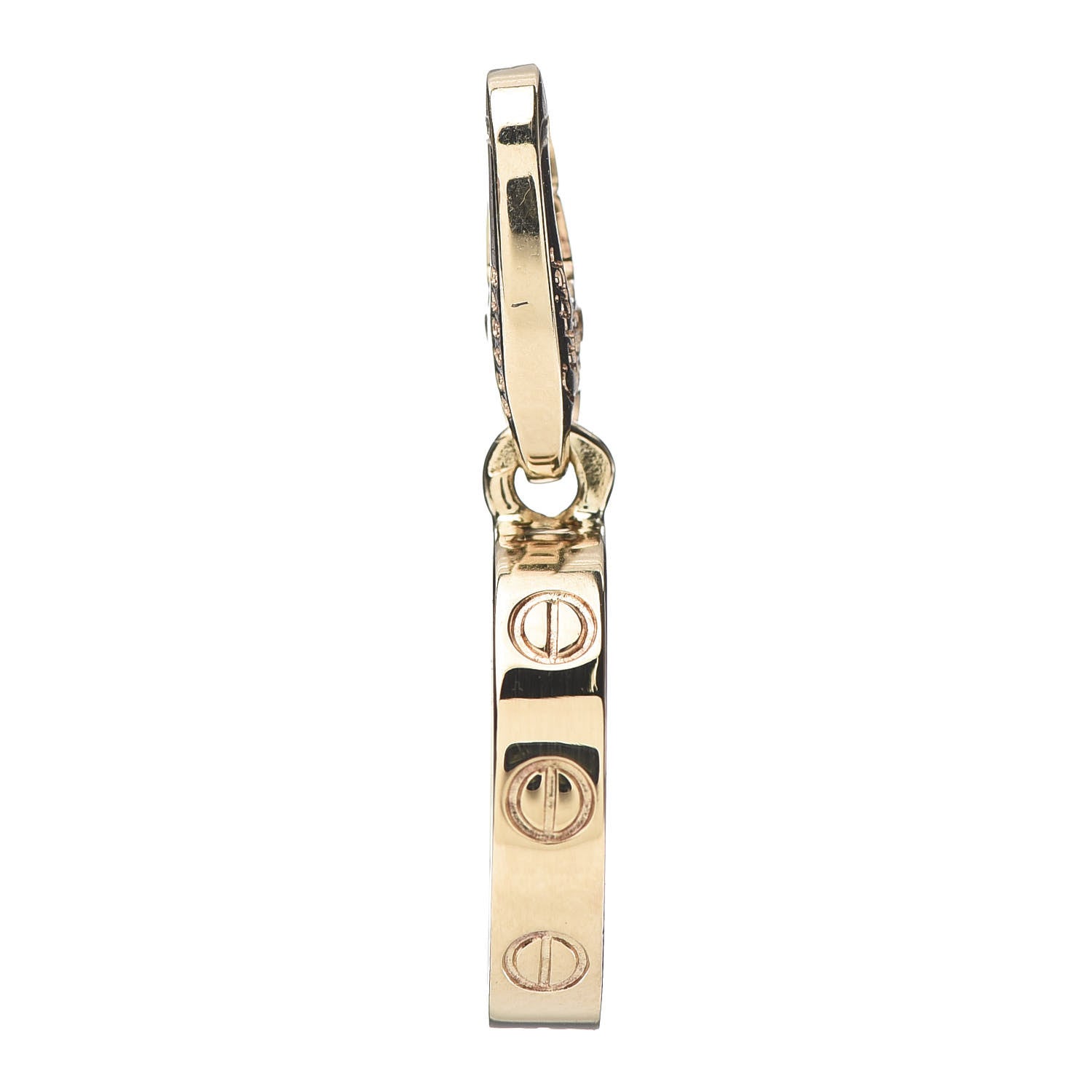 Cartier 18K Yellow Gold LOVE Ring Charm 1 of 4