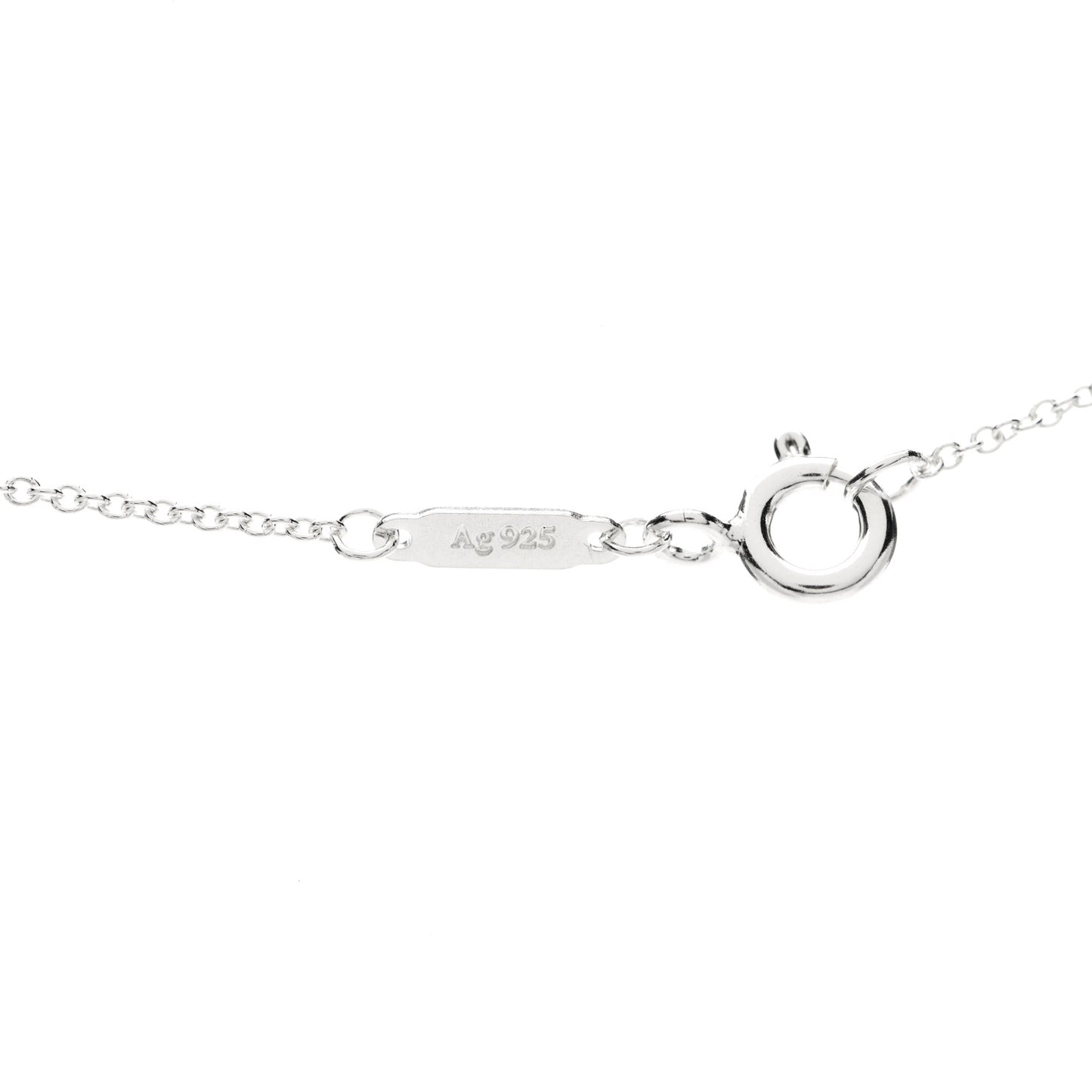 Sterling Silver Mini Infinity Pendant Necklace