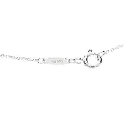 Tiffany Sterling Silver Mini Infinity Pendant Necklace 4 of 5