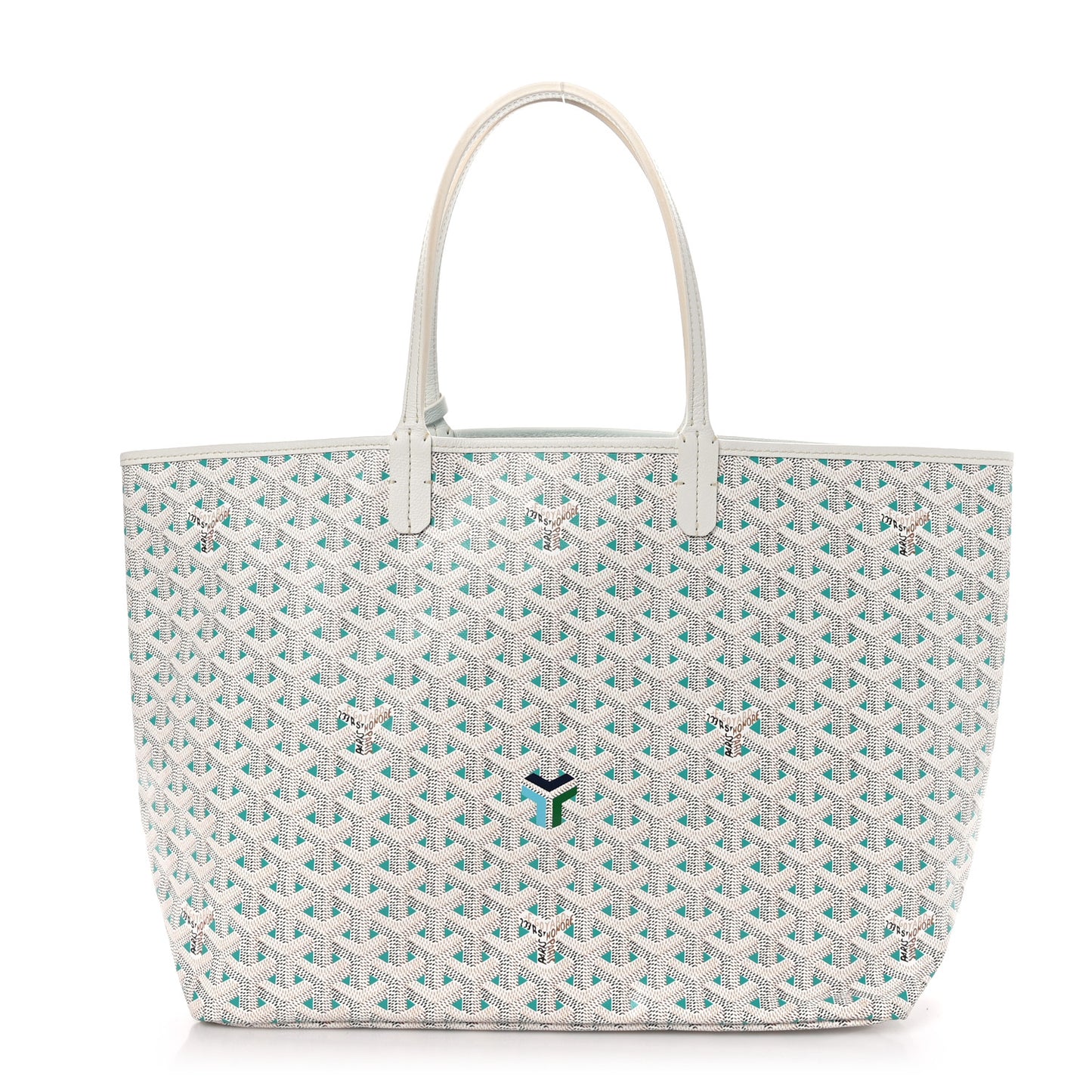 Goyardine Saint Louis Claire Voie PM White Opaline