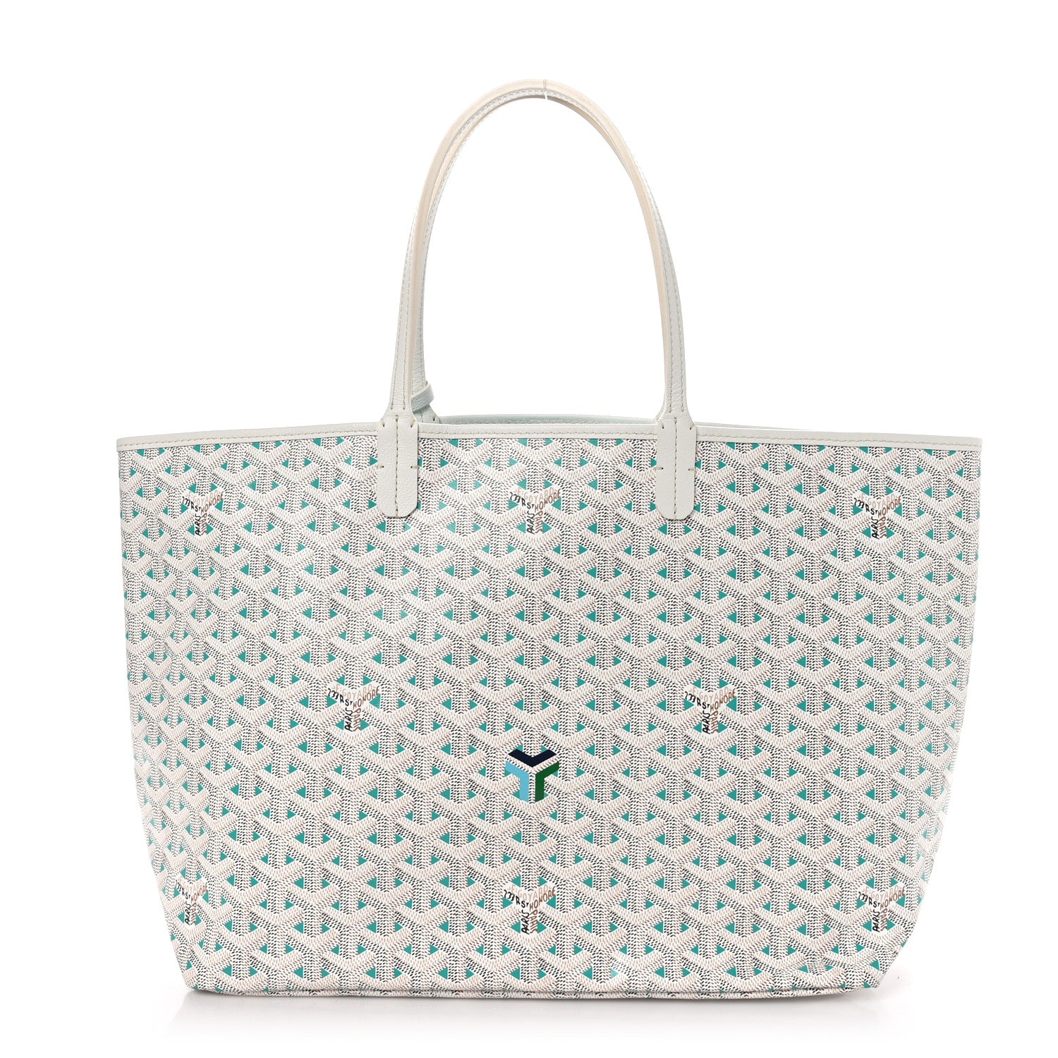 Goyard Goyardine Saint Louis Claire Voie PM White Opaline 1 of 10