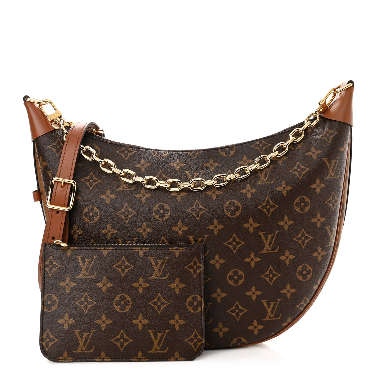 Louis Vuitton Reverse Monogram Loop Hobo 1 of 10
