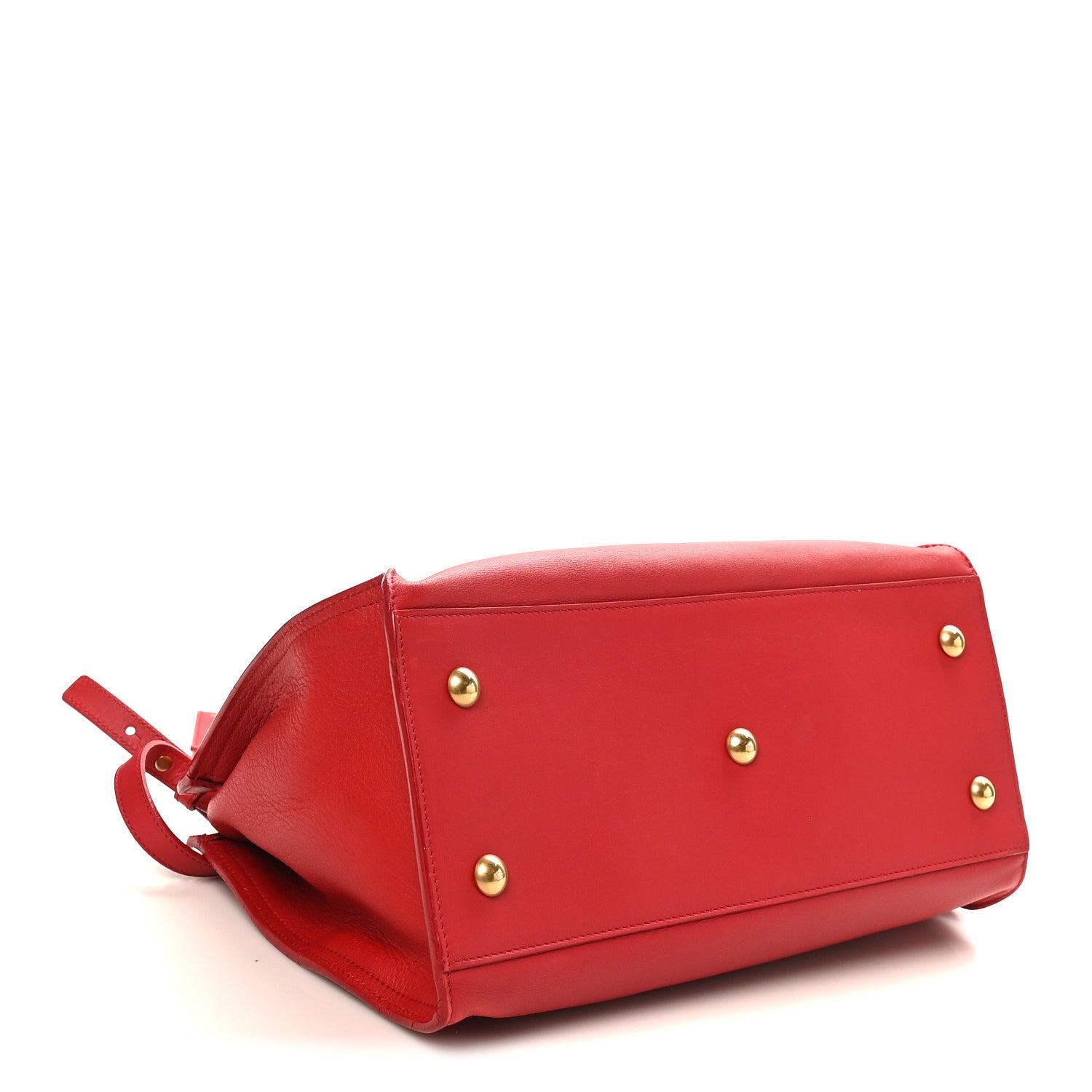 Saint Laurent Calfskin Small Classic Y Cabas Red 4 of 10